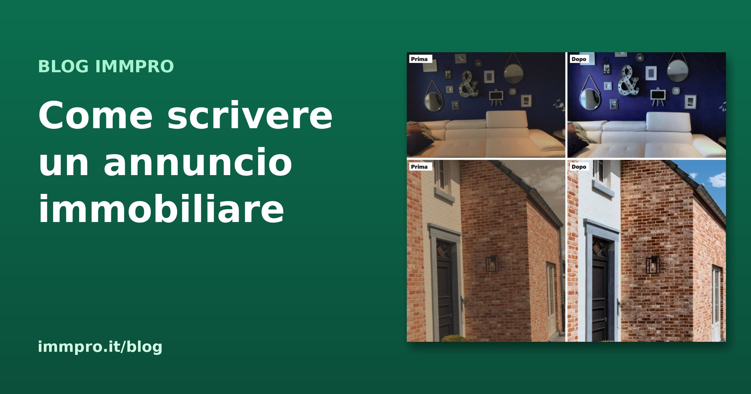 Come scrivere un annuncio immobiliare che fa chiamare